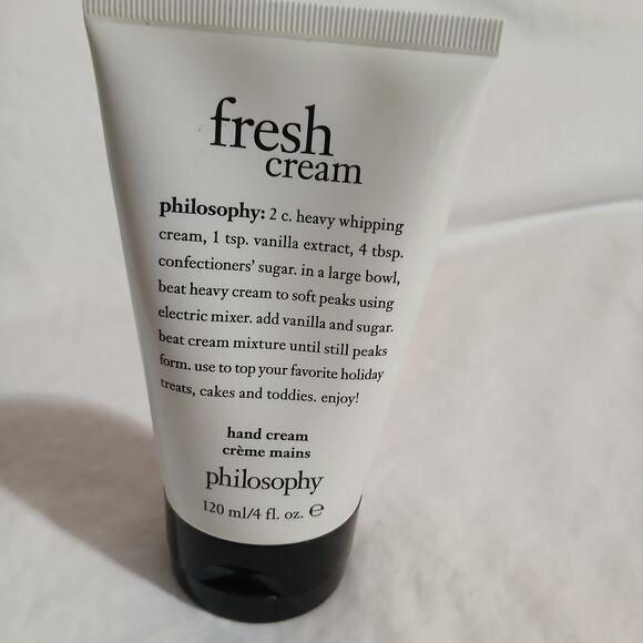 Philosophy Hand Cream Fresh Cream 4 oz - Picture 1 of 4